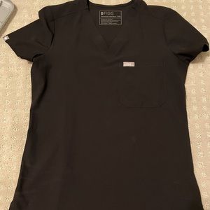 Women’s figs limited edition Freex Casma one pocket nlack scrub top